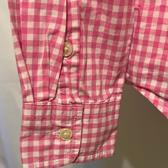 Ralph Lauren Pink Gingham Women's Shirt - Picture 5 of 14
